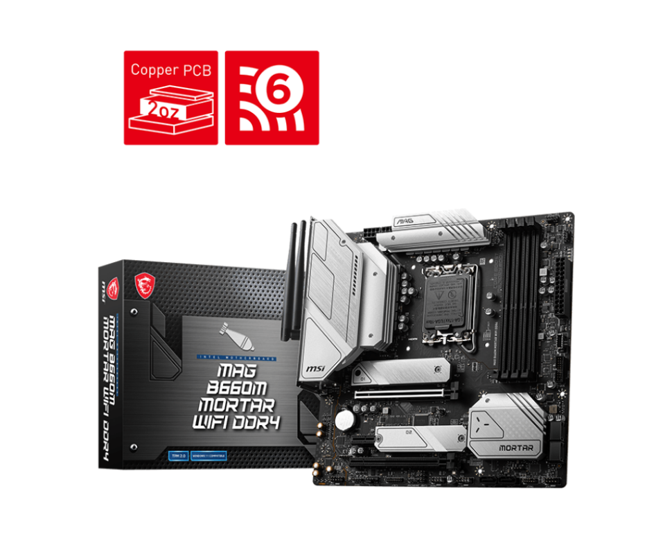 Материнская плата MSI MAG B660M MORTAR WIFI DDR4