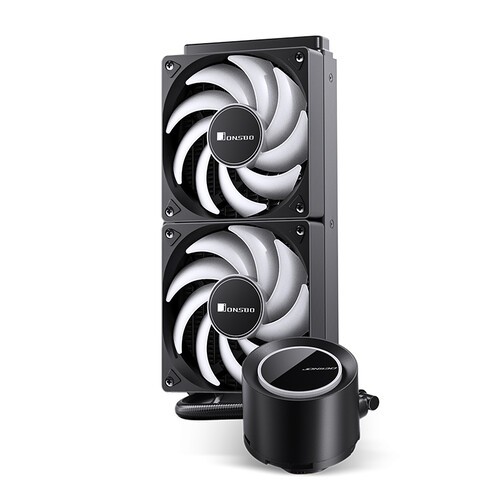 Система жидкостного охлаждения для процессора JONSBO TG-240 ARGB Black PWM