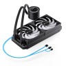 Система жидкостного охлаждения для процессора JONSBO TG-240 ARGB Black PWM