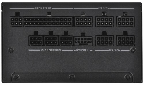 Блок питания SilverStone 1000W Cybenetics SST-DA1000R-GM G540DA100RGM220 16 Pin (PCIe 5.0 Connector Cable Details)