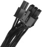Блок питания SilverStone 1000W Cybenetics SST-DA1000R-GM G540DA100RGM220 16 Pin (PCIe 5.0 Connector Cable Details)