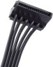 Блок питания SilverStone 1000W Cybenetics SST-DA1000R-GM G540DA100RGM220 16 Pin (PCIe 5.0 Connector Cable Details)