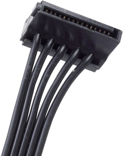 Блок питания SilverStone 1000W Cybenetics SST-DA1000R-GM G540DA100RGM220 16 Pin (PCIe 5.0 Connector Cable Details)