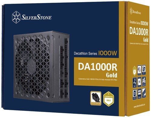 Блок питания SilverStone 1000W Cybenetics SST-DA1000R-GM G540DA100RGM220 16 Pin (PCIe 5.0 Connector Cable Details)