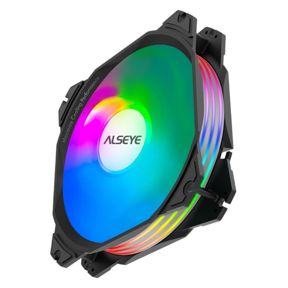 Вентилятор для корпуса ALSEYE Dimensions M120-PB-A
