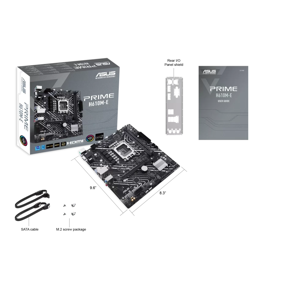 Материнская плата ASUS PRIME H610M-E-CSM 90MB1G10-M0EAYC