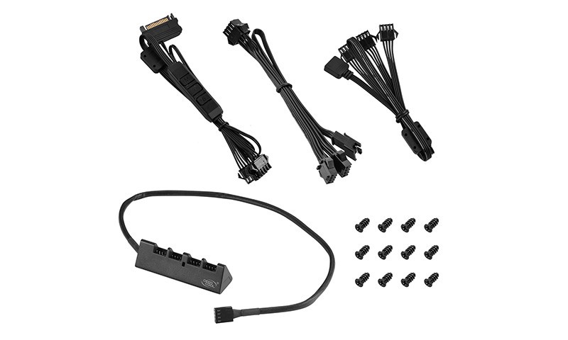 Комплект вентиляторов для корпуса Deepcool RF120 120 3 in 1 (DP-FRGB-RF120-3C)