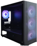 Компьютерный корпус 1STPLAYER FD5-M ARGB Black ARGB (FD5-M-BK-4F2(AP))
