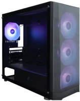 Компьютерный корпус 1STPLAYER FD5-M ARGB Black ARGB (FD5-M-BK-4F2(AP))