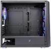 Компьютерный корпус 1STPLAYER FD5-M ARGB Black ARGB (FD5-M-BK-4F2(AP))