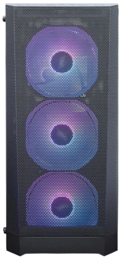 Компьютерный корпус 1STPLAYER FD5-M ARGB Black ARGB (FD5-M-BK-4F2(AP))