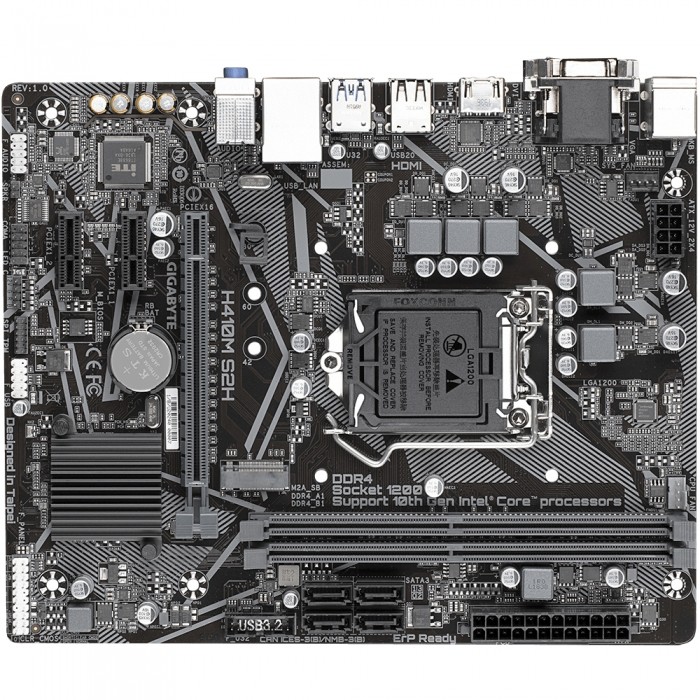 Материнская плата GIGABYTE H410M S2H