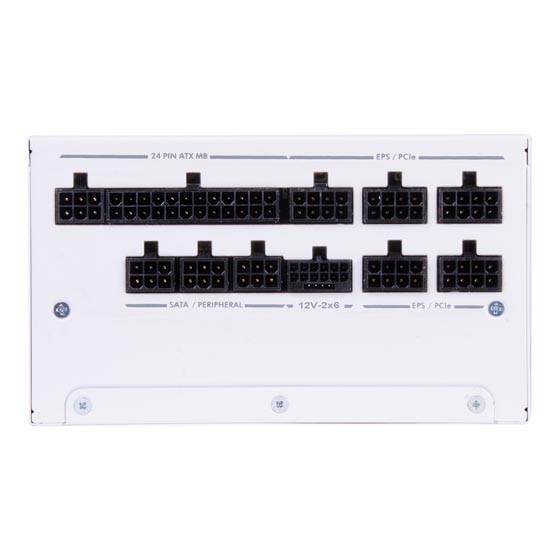 Блок питания Silverstone 1000W SST-DA1000R-GM-WWW (G540DA100R4M220) 16 Pin (PCIe 5.0 Connector Cable Details)