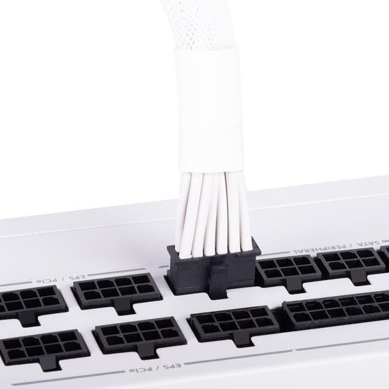 Блок питания Silverstone 1000W SST-DA1000R-GM-WWW (G540DA100R4M220) 16 Pin (PCIe 5.0 Connector Cable Details)