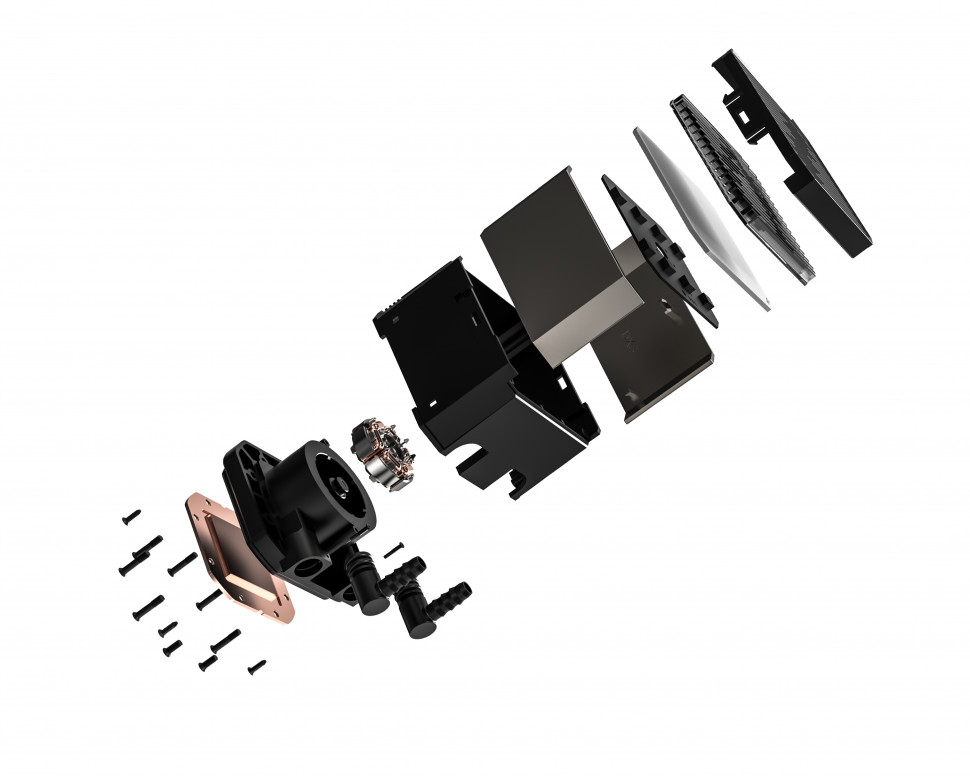 Система жидкостного охлаждения для процессора ID-COOLING DX240 MAX Black