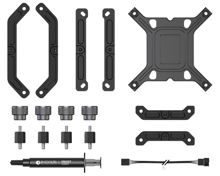 Система жидкостного охлаждения для процессора ID-COOLING DX240 MAX Black