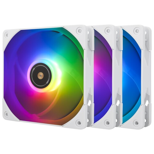 Комплект вентиляторов для корпуса Thermalright TL-E12W-S ARGB White (TRTLE12WS.3P)