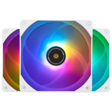 Комплект вентиляторов для корпуса Thermalright TL-E12W-S ARGB White (TRTLE12WS.3P)