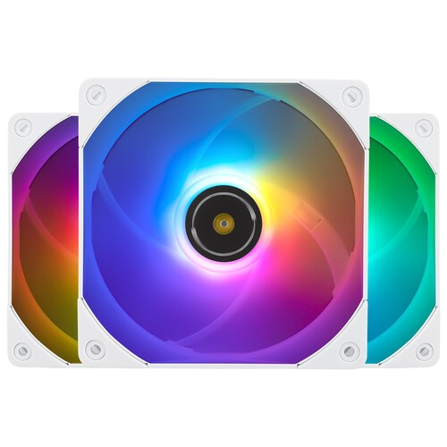 Комплект вентиляторов для корпуса Thermalright TL-E12W-S ARGB White (TRTLE12WS.3P)