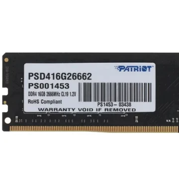 Оперативная память 16 Gb 2666 MHz PATRIOT SL (PSD416G26662)