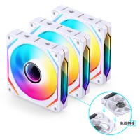 Комплект вентиляторов для корпуса JONSBO ZL-120WR (3 in 1) ARGB LED White