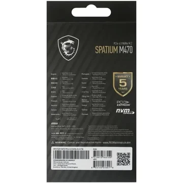 Твердотельный накопитель MSI 2000 Gb SPATIUM M470 PRO (S78-440Q990-P83)