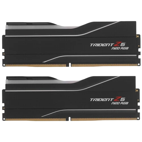 Оперативная память 64 Gb 6000 MHz G.Skill TRIDENT Z5 NEO RGB Black (F5-6000J3636F32GX2-TZ5NR)