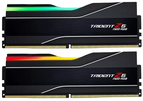 Оперативная память 64 Gb 6000 MHz G.Skill TRIDENT Z5 NEO RGB Black (F5-6000J3636F32GX2-TZ5NR)