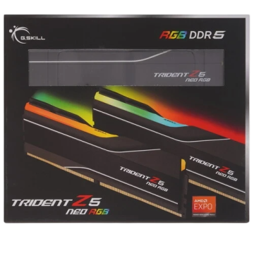 Оперативная память 64 Gb 6000 MHz G.Skill TRIDENT Z5 NEO RGB Black (F5-6000J3636F32GX2-TZ5NR)