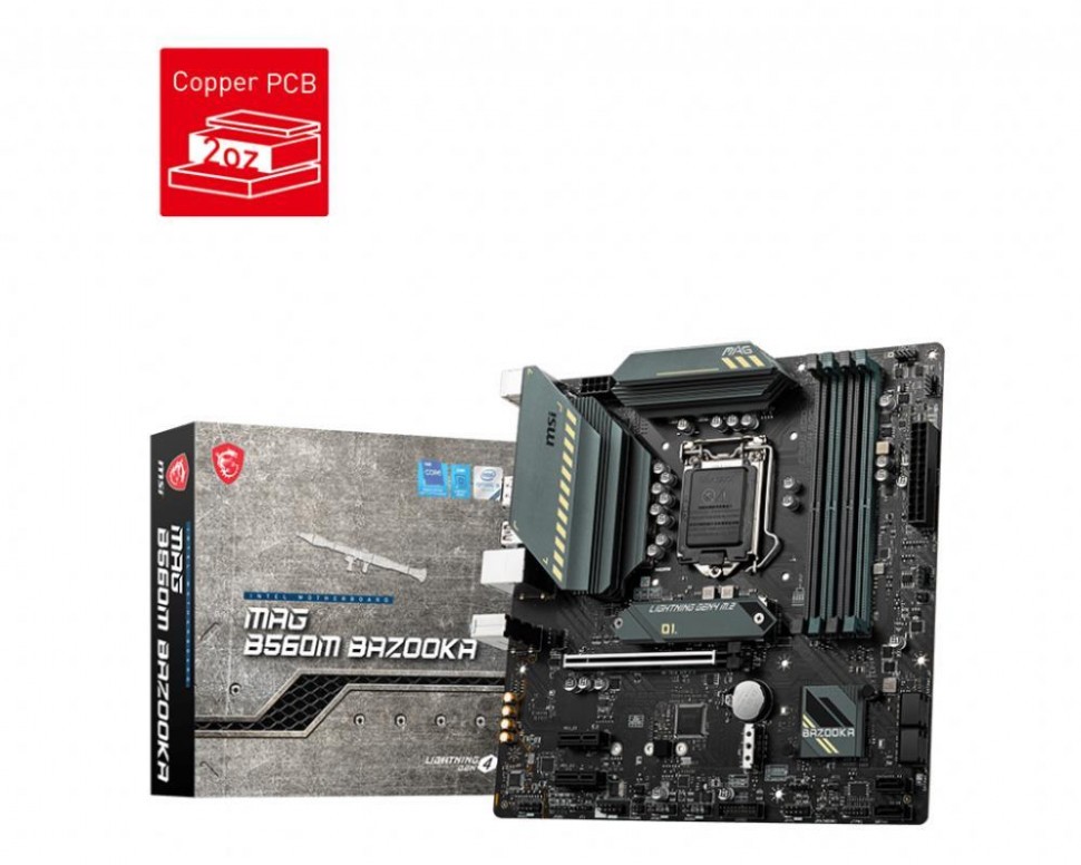 Материнская плата MSI MAG B560M BAZOOKA