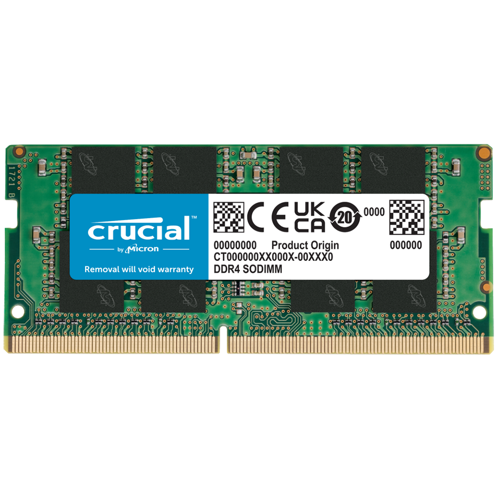 Оперативная память 8 Gb 3200 MHz CRUCIAL Basic (CB8GS3200)