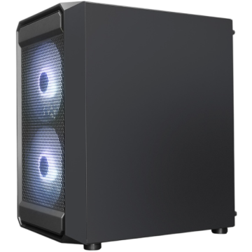 Компьютерный корпус XASTRA A303M 3ARGB-C6 TG Black (A303M-2FC14A-1FC12A-C6-D)