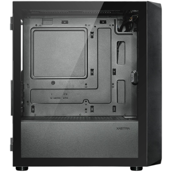 Компьютерный корпус XASTRA A303M 3ARGB-C6 TG Black (A303M-2FC14A-1FC12A-C6-D)