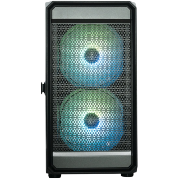 Компьютерный корпус XASTRA A303M 3ARGB-C6 TG Black (A303M-2FC14A-1FC12A-C6-D)