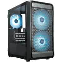 Компьютерный корпус XASTRA A303M 3ARGB-C6 TG Black (A303M-2FC14A-1FC12A-C6-D)