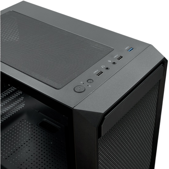 Компьютерный корпус XASTRA A303M 3ARGB-C6 TG Black (A303M-2FC14A-1FC12A-C6-D)