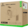 Компьютерный корпус XASTRA A303M 3ARGB-C6 TG Black (A303M-2FC14A-1FC12A-C6-D)