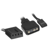 Вентилятор для корпуса Aerocool 120мм 6-PIN DUO 12 ARGB (4710562752571)
