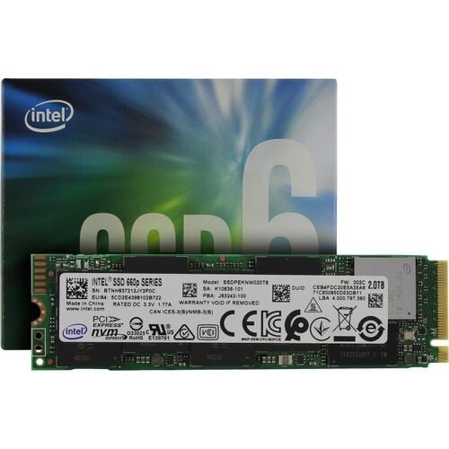 Твердотельный накопитель Intel 2000 Gb 660p SSDPEKNW020T8X1