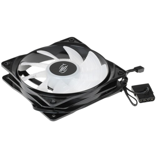 Вентилятор для корпуса Deepcool RF120W LED DP-FLED-RF120-WH
