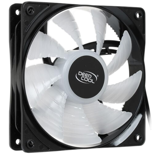 Вентилятор для корпуса Deepcool RF120W LED DP-FLED-RF120-WH