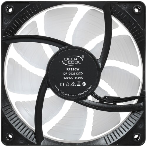 Вентилятор для корпуса Deepcool RF120W LED DP-FLED-RF120-WH