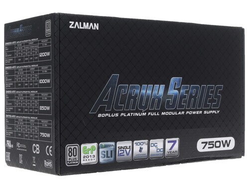 Блок питания Zalman 750W ZM750-ARX