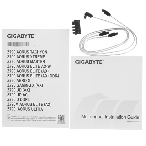 Материнская плата Gigabyte Z790 AORUS ELITE AX-W