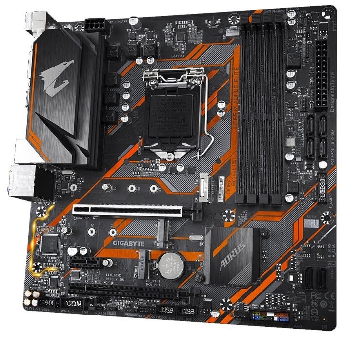 Материнская плата GIGABYTE B365 M AORUS ELITE
