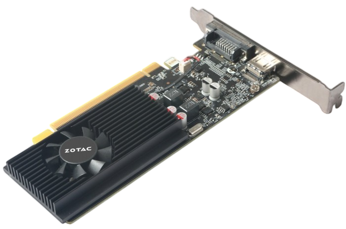 Видеокарта ZOTAC (ZT-P10300A-10L) GeForce GT 1030 2GB Low Profile