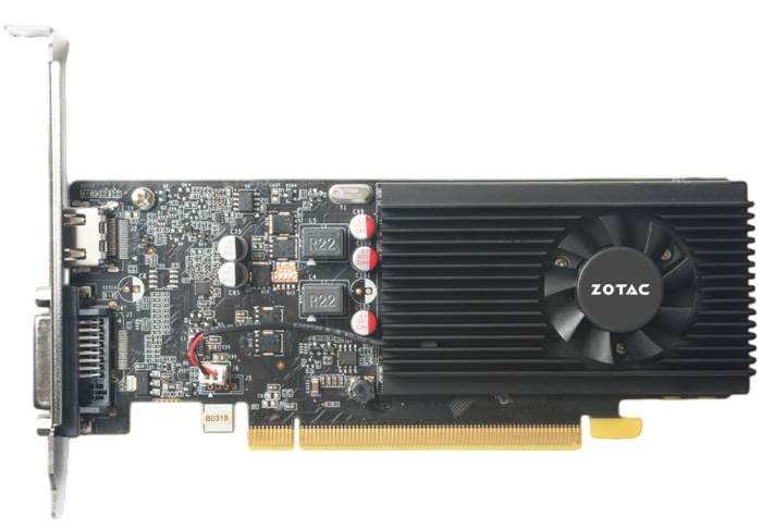 Видеокарта ZOTAC (ZT-P10300A-10L) GeForce GT 1030 2GB Low Profile