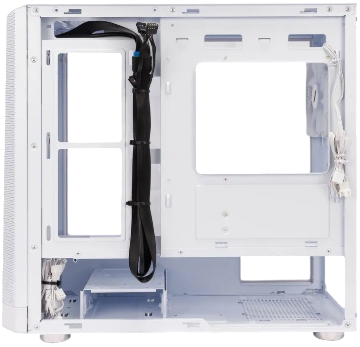 Компьютерный корпус 1STPLAYER FD5-M ARGB White ARGB (FD5-M-WH-4F2-W(AP))