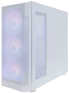 Компьютерный корпус 1STPLAYER FD5-M ARGB White ARGB (FD5-M-WH-4F2-W(AP))