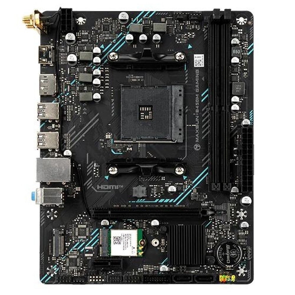 Материнская плата MaxSun MS-B450M GAMING WIFI (6940709663509)